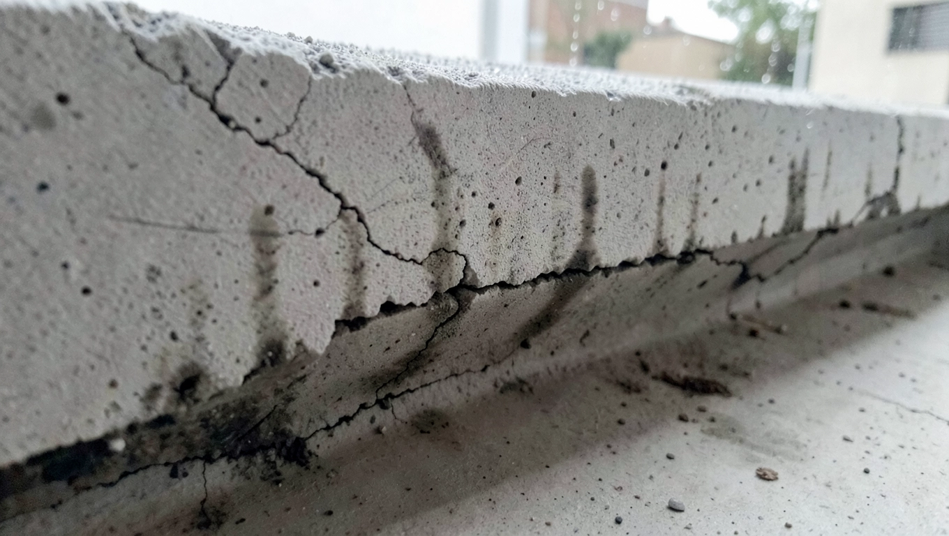 Zacieki na spodzie balkonu główne przyczyny